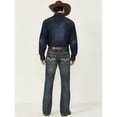 thumbnail image 3 of Rock & Roll Denim Men's And Boot Barn Medium Wash Bootcut Jeans Medium Wash 38W x 34L  US, 3 of 4