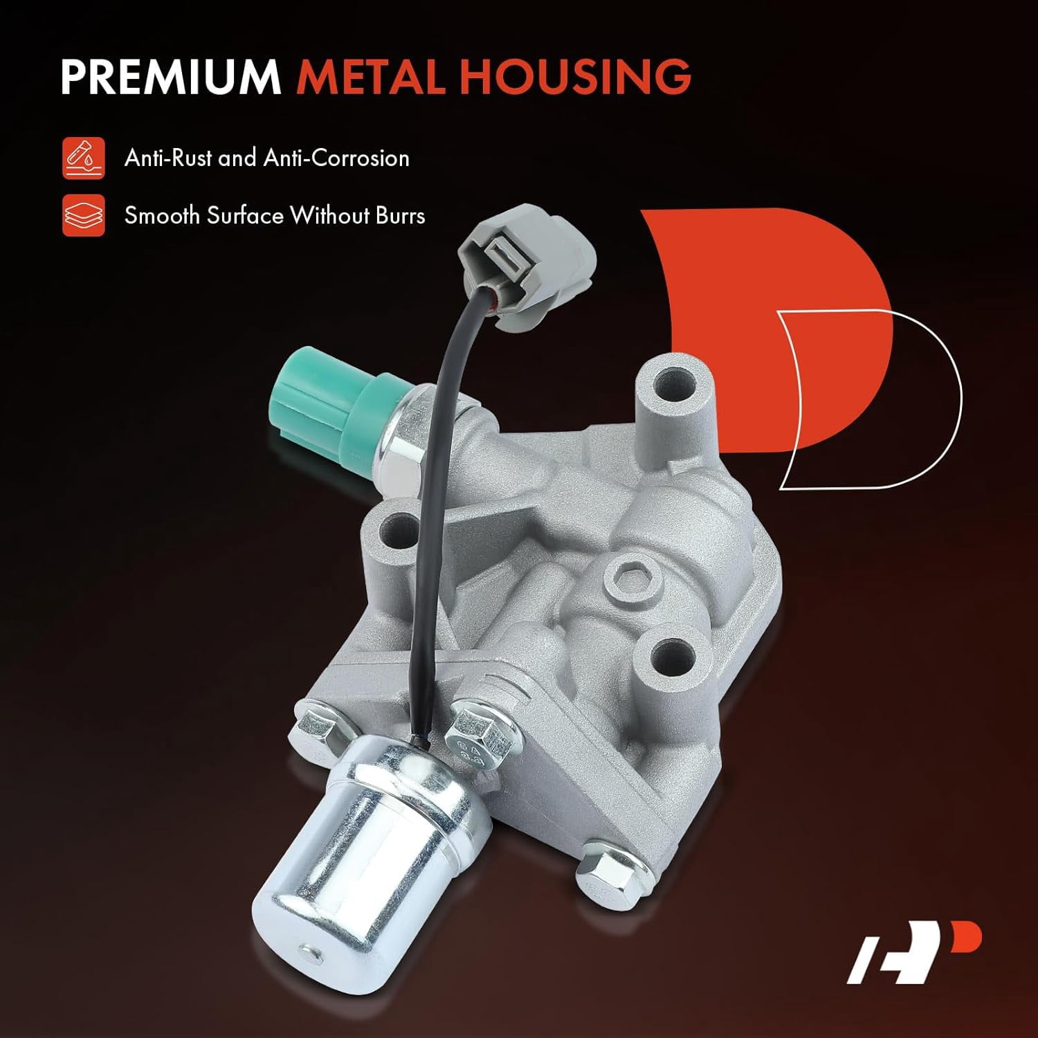 A-Premium Engine Variable Valve Timing (VVT) Solenoid Compatible with Honda Civic 1996 1997 1998 1999 2000 L4 1.6L, Replace# 15810P2RA01