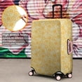 thumbnail image 4 of Yellow Daisy Pattern Luggage Cover Fashion Suitcase Cover Baggage Covers Fit 25-28 Inch Luggage (Go Travel), 4 of 5