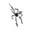 Red, variant on Stylish Punk And Gothic Spiders Earring Inspired Spiders Earring Ear Cuff Accessory With Dark And Edgy Styles