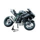 thumbnail image 2 of 1:10 Modelo de motocicleta a escala juguete de motocicleta, creativo, coleccionable, resistente con sonido y luz, simulación para niños niños niñas Gris, 2 of 8