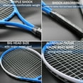 thumbnail image 2 of Tennis Rackets for Adult, 2 Players Adult Recreational Tennis Rackets Set for Beginners and Professional with 4 Tennis Balls, 3 Overgrips, 1 Tennis Bag, 2 of 12