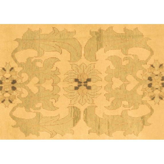 Ahgly Company Indoor Rectangle Abstract Brown Modern Area Rugs, 8' x 10'