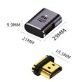 thumbnail image 2 of Adaptador magnético 8K Compatible con HDMI 21 a de 48Gbps para ordenador portátil HDTV, 2 of 5