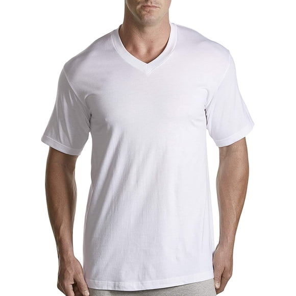 Mens Big And Tall V Neck T Shirts