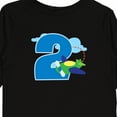 thumbnail image 4 of Inktastic 2nd Birthday Airplane Boys 2 Year Old Boys Long Sleeve Toddler T-Shirt, 4 of 5