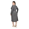 thumbnail image 3 of Vestido elegante con brillos Roman Fashion /Tallas Extras, 4302 (Plateado) plateado 42, 3 of 6