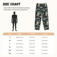 thumbnail image 3 of Fotbe Watercolor Floral Pantalones de Pijama para Mujer, Pantalones de Dormir, Pantalones Pj con Cordón y Bolsillos-XX-Large, 3 of 6