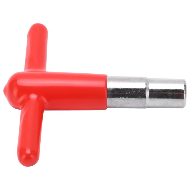 Clés de Réglage de Tambour, Outil de Réglage de Tambour en Métal Opération Facile Portable pour la Réparation Rouge, Noir, Bleu, Jaune