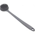 thumbnail image 5 of Cepillo de Silicona para Ducha y Baño con Mango largo Sin BPA hipoalergénico ecológico gris Brillar, 5 of 5