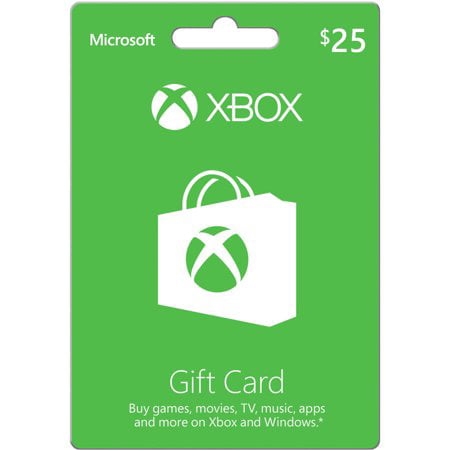 Xbox $25 Gift Card - Walmart.com 