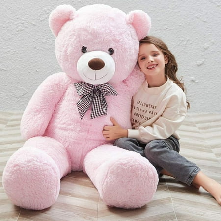 Condition photo showing Good Condition for MaoGoLan 4 ft Giant Teddy Bear Cute Stuffed Animal Plush Toy for Children 47 inches Pink