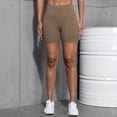 thumbnail image 2 of Bovemsi Women's Tummy Control Biker Shorts - Side Pocket High Waist, No Embarrassing Line Thin Breathable Workout Athletic Leggings, 2 of 6