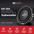 thumbnail image 2 of Altavoces MB Quart 20 cm 400 W 200 W RMS 4 Ω DVC, 2 of 9