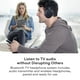 thumbnail image 2 of MEE audio Connect T1CMA Bluetooth Over-Ear Wireless Headphones Headset for TV with no Audio Delay; includes Transmitter (Optical/AUX/RCA) and CinemaEAR Audio Enhancement for Seniors & Hard of Hearing, 2 of 5