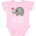 thumbnail image 3 of Inktastic My Tia Loves Me Grandchild Boys or Girls Baby Bodysuit, 3 of 5