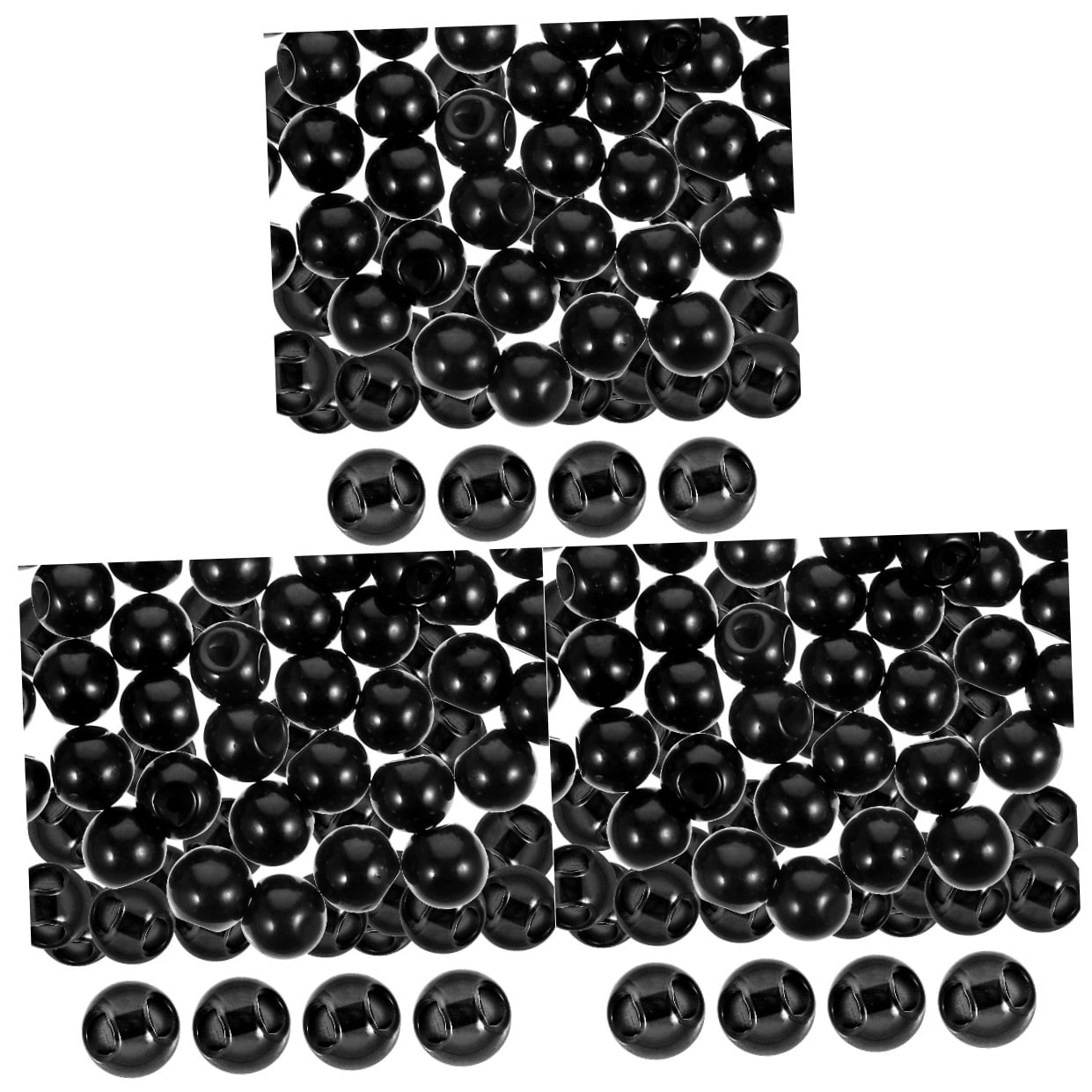 Raindrops 300 Pcs  Elegant Cheongsam Buttons Chinese Clothing Buttons Cheongsam Decorative Buttons Ornaments