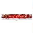 thumbnail image 2 of Decoración de pancarta navideña, pancarta de Feliz Navidad, pancarta de Navidad afuera, pancarta de Navidad Feliz Navidad, pancarta de Navidad para balcón, decoración navideña para jardín, 2 of 6