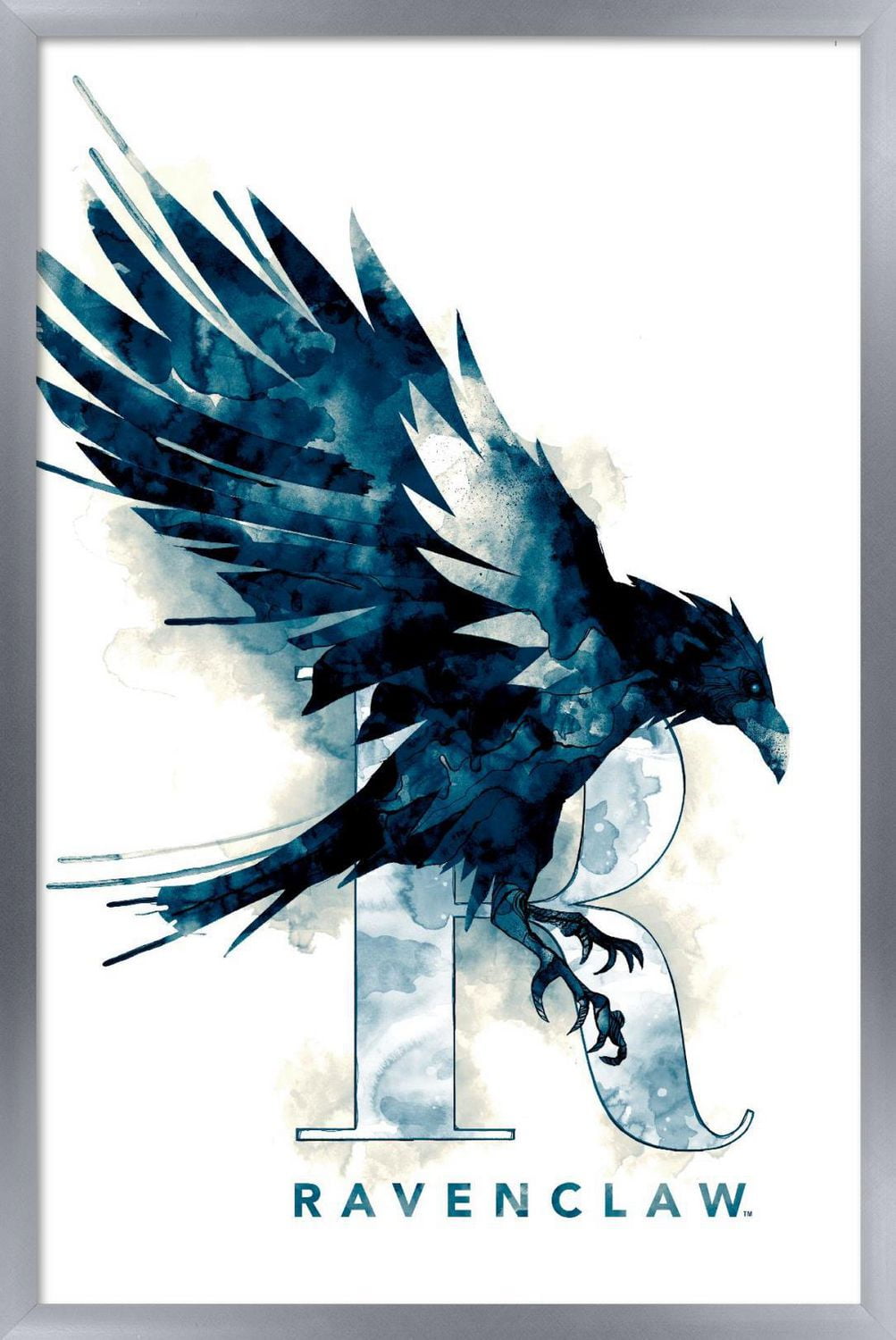 The Wizarding World: Harry Potter - Ravenclaw Illustrated House Logo Wall Poster