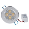 thumbnail image 3 of Bewildely Foco empotrable de luz de techo LED regulable de 4 * 3W Luz blanca fría 100-140V Iluminación y accesorios cálido Bewildely HA024488-02, 3 of 6
