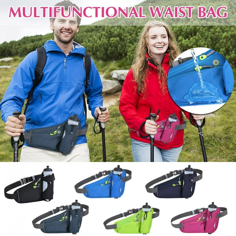 Multi-function Bum Bag Sports Belt with Water Bottle Holder Waist