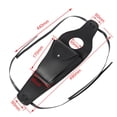 thumbnail image 4 of koolsoo Black PU Leather Fuel Tank Cover Panel Bag Backpack for 1000, Professional No Rivet, 4 of 8