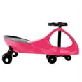 thumbnail image 3 of Zigzag Cars Pink Push & Pedal Ride-On for Toddlers & Kids, 15.25 x 12.5 x 30 in, 3 of 6