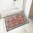 thumbnail image 1 of JV Home Area Rug Oushak Red Brown 2'x3'3" Washable Carpet Anti Slip, 1 of 7