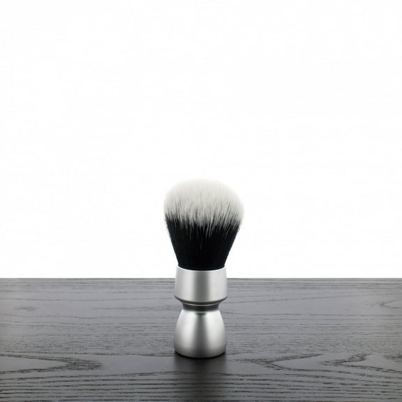 Yaqi Heavy Metal Handle Synthetic Hair Tuxedo Knot Shaving Brush