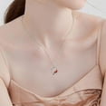 thumbnail image 6 of JKR Cardinal Necklace for Women 925 Sterling Silver Red Cardinal Pendant Necklace Sympathy Memorial Jewelry Gifts for Women Mom Her, 6 of 10