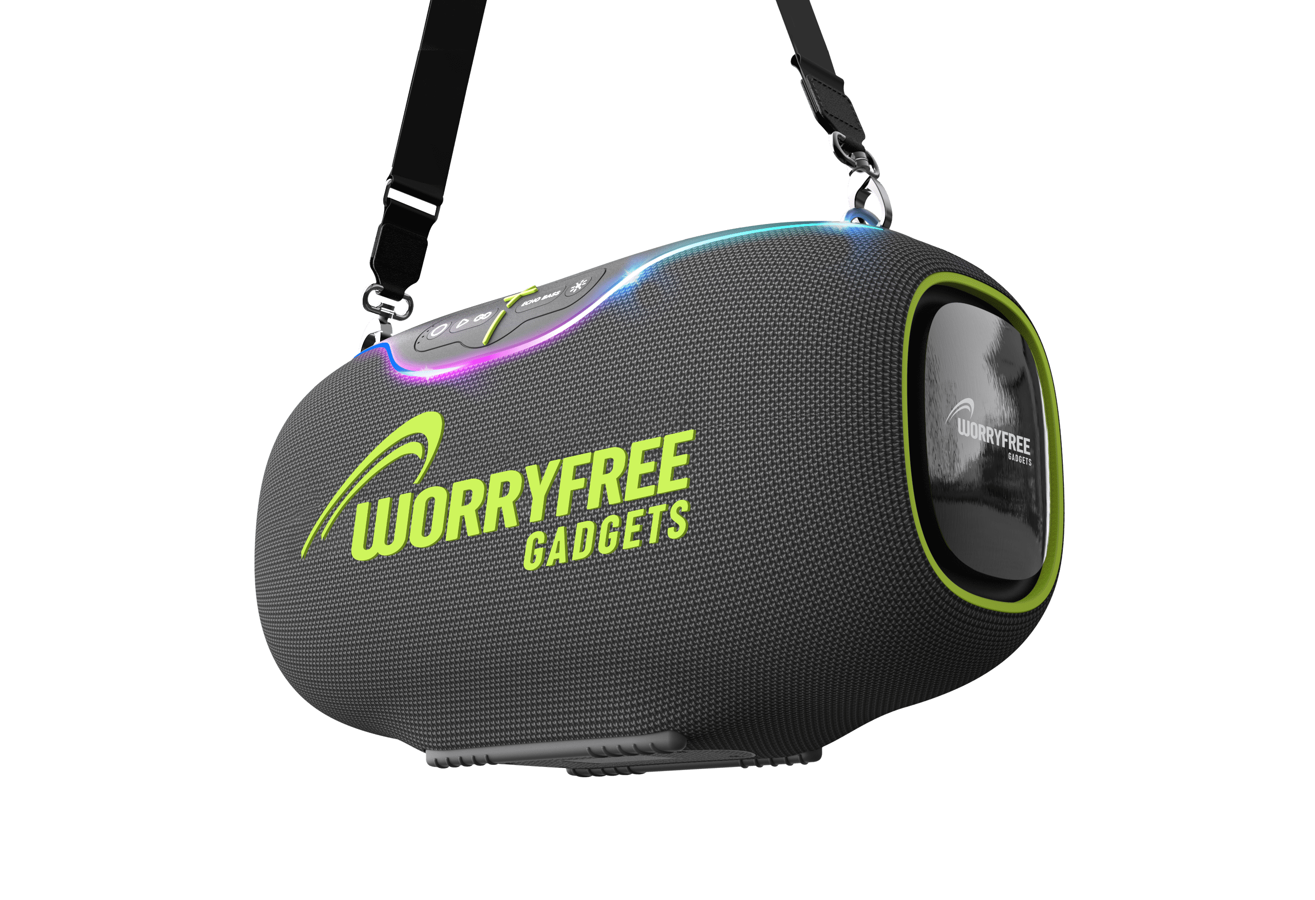 WorryFree Gadgets 350W Portable True Wireless Stereo Bluetooth