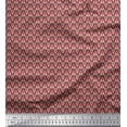 thumbnail image 1 of Soimoi Rayon Fabric Leaves Small Printed Craft Fabric by The Yard 42 Inch Wide, 1 of 3