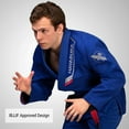 thumbnail image 3 of Hayabusa Ultra-Lightweight Pearlweave Jiu Jitsu Gi - Blue, A4, 3 of 6