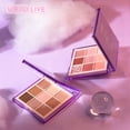 thumbnail image 2 of HOLD LIVE 9 Colors Eyeshadow Palette High Pigmented Glitter Matte Eyes Shadow Portable Pocket Design, 2 of 8