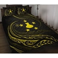 thumbnail image 2 of Juego de Cama Colcha Islas Australes - Amarillo - Estilo Frida, 2 of 5
