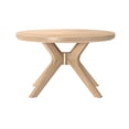 thumbnail image 4 of Verso Round Coffee Table (30in x 30in / 760mm x 760mm), Blonde, 4 of 8