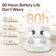 thumbnail image 2 of HIBRIQ Rechargeable Mini Hearing Aids with Charging Case & Noise Cancellation for Seniors HH-1607, 2 of 9