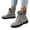 Gray |#20, variant on Women's Winter Boots Fur Lined Outdoor Anti-Slip Ankle Combat Boots Warm Lace Up Casual Booties Work Winter Shoes Women (Blue,37)