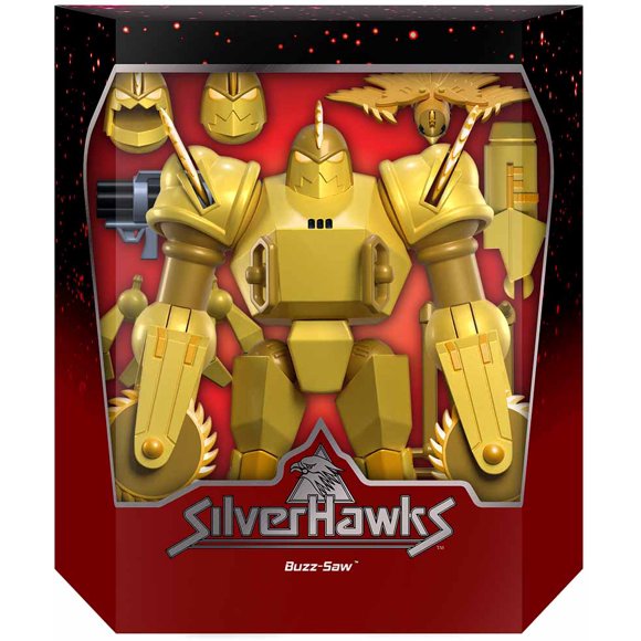 Silverhawks 8 Inch Action Figure Ultimates - Buzz Saw