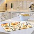 thumbnail image 6 of Yayeee Dish Drying Mat for Kitchen Counter 16"x18" Microfiber Absorbent Pad, Watercolor Sunflowers, 6 of 7