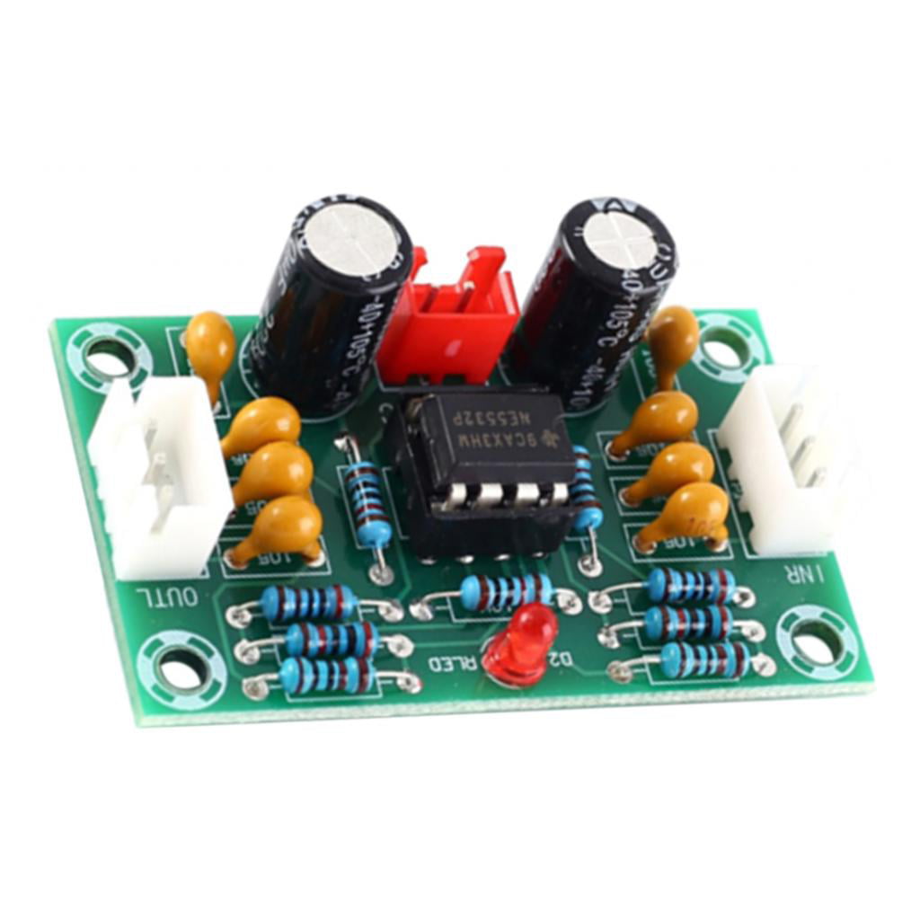 10pc NE5532 OP AMP Pre-amplifier Module Tone Board Stereo Wide Voltage