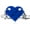 Blue, variant on Matching Couple Heart Keychain for Boyfriend Girlfriend Valentine's Day Gifts Stuff Him Friends Set Compatible with Lego Gift
