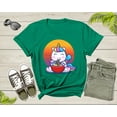 thumbnail image 5 of Unicorn Character Eating Japanese Ramen Noodle Retro Sunset T-Shirt Japanese Ramen Noodle Foodie Shirt Ramen Lover Gift Noodle Lover Gift, 5 of 8