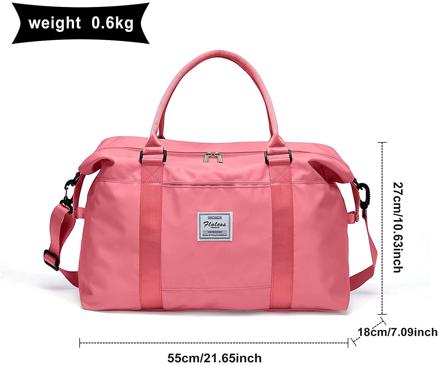 HONYMUM Duffle Bag for Travel,Shoulder Weekender Carry On Bag for  Women,Overnight Bags for Women,Cute Travel Tote Bag Gym Duffle Bag with Wet