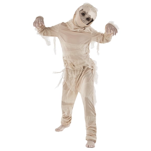 Morphsuits Kids Mummy Costume for Boys and Girls, Halloween Mummy Outfit, Spooky Costume for Kids, Fun Dress-Up