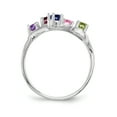 thumbnail image 3 of Sterling Silver Rhodium-plated Family Jewelry Mounting QXMR4/5SSM-7, 3 of 4