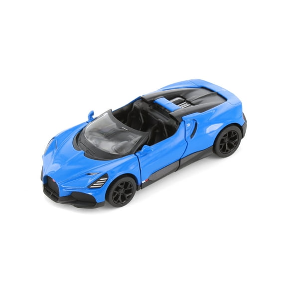 Bugatti Mistral, Blue - Kinsmart 5460D - 1/36 Scale Diecast Model CarMaterial