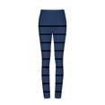 thumbnail image 4 of High Waisted Leggings for Women Soft Tummy Control Pants Non See Through Workout Yoga Pants for Running Plus Size Navy XL, 4 of 4