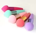 thumbnail image 5 of Brochas de Maquillaje de cabeza de hongo para mujer, esponja de base de belleza, esponja en polvo con mango, herramienta cosmética de forma suave, 1 ud., 5 of 5