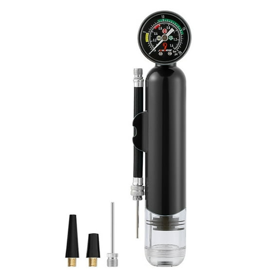 RUISINERY Basketball Inflator Handheld Pumps with Pressure Gauge 20PSI Portable Air Pumps Inflating Pumps Tool Easy to Use